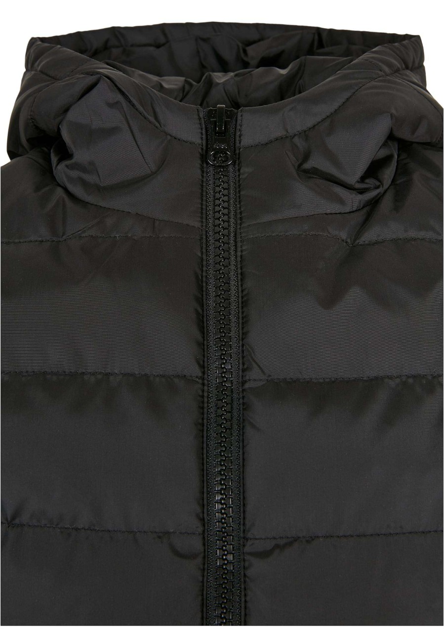 Urban Classics Boys Small Bubble Hooded Vest | Jackets