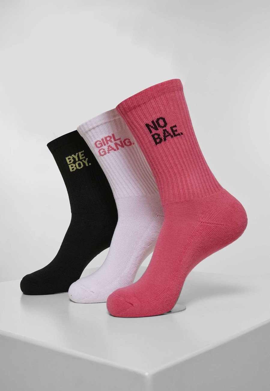 Mister Tee Girl Gang Socks 3-Pack | Socks