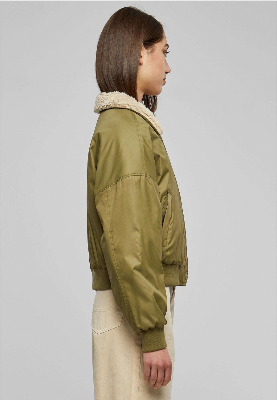 Urban Classics Ladies Pilot Bomber Jacket | Jackets