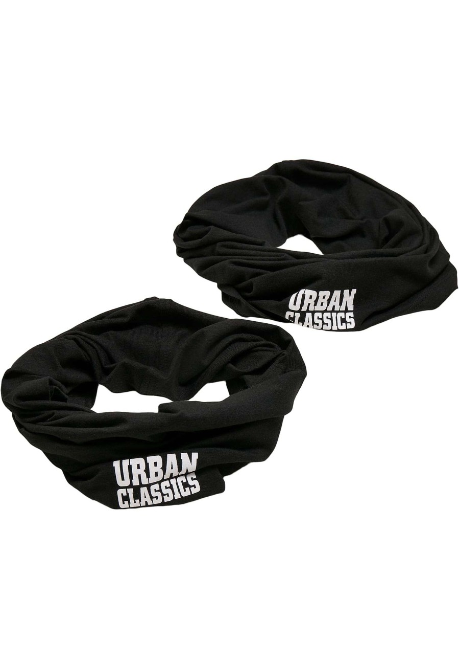 Urban Classics Logo Tube Scarf 2-Pack | Scarves