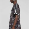 Urban Classics Oversized Mesh Aop Tee | Shirts