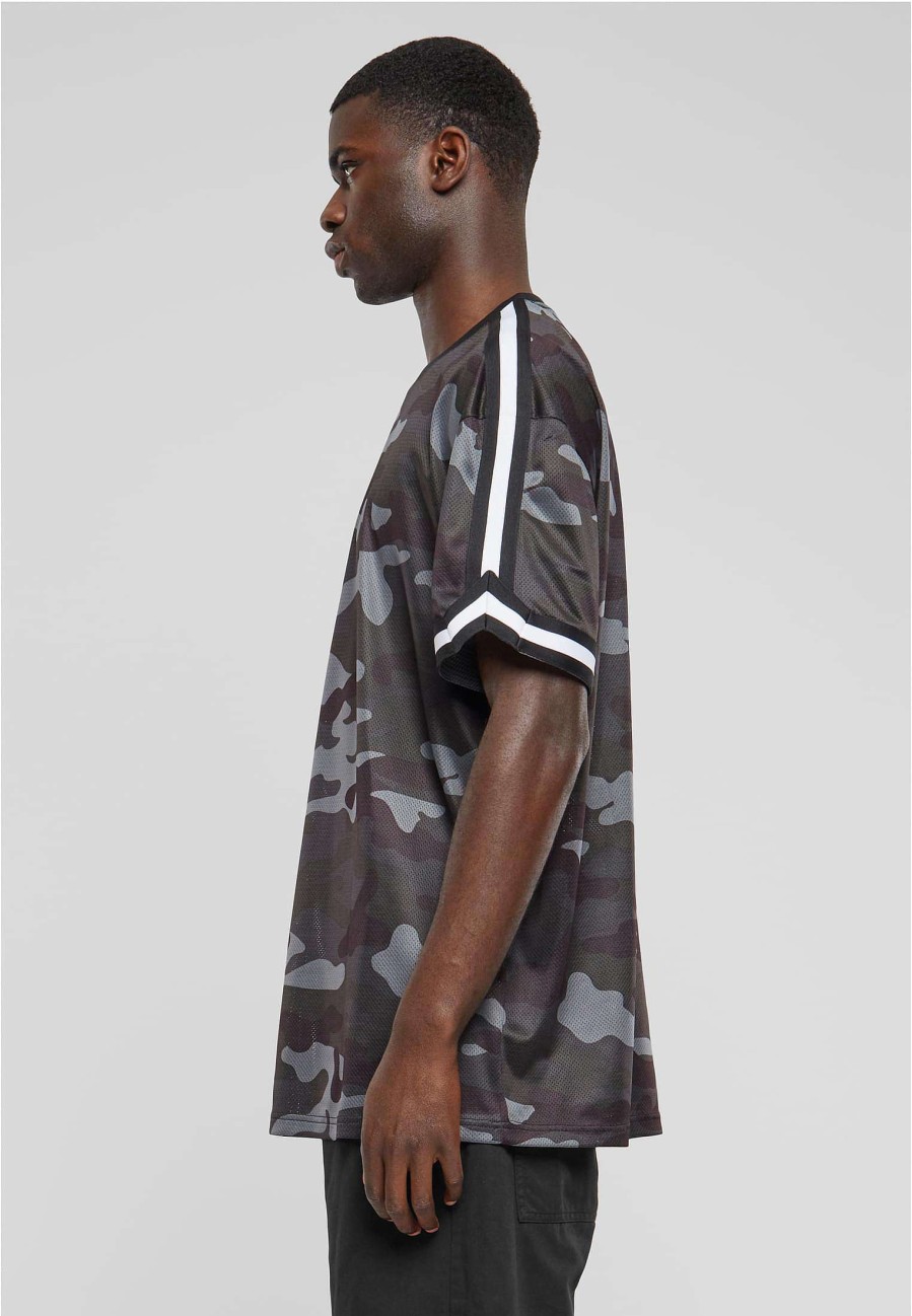 Urban Classics Oversized Mesh Aop Tee | Shirts