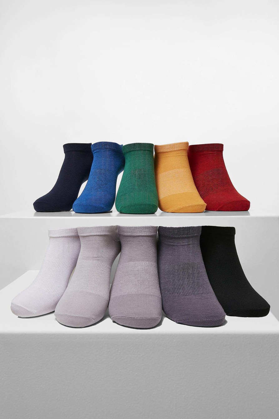 Urban Classics Recycled Yarn Sneaker Socks 10-Pack | Socks