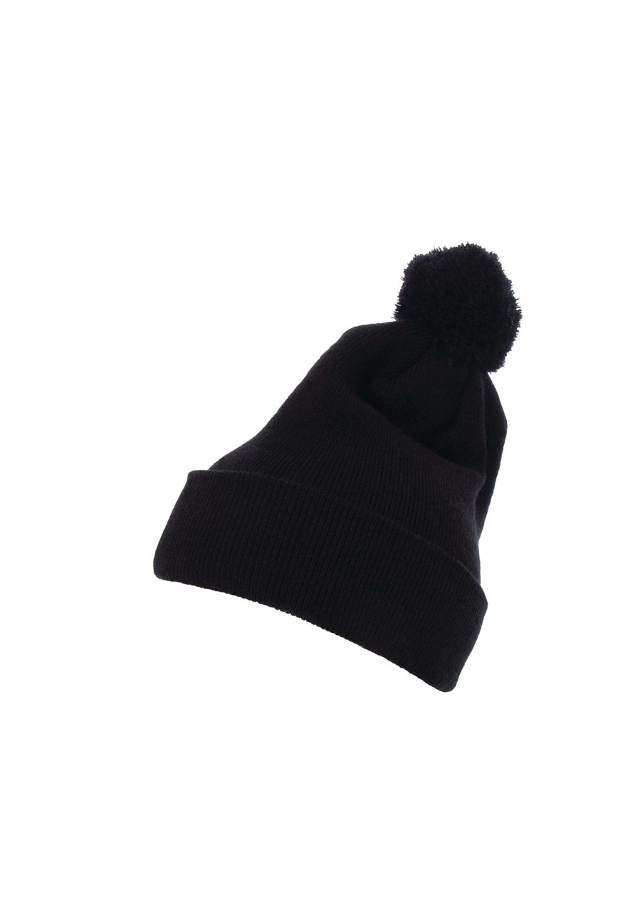 Flexfit Cuffed Pom Pom Knit Beanie | Beanies