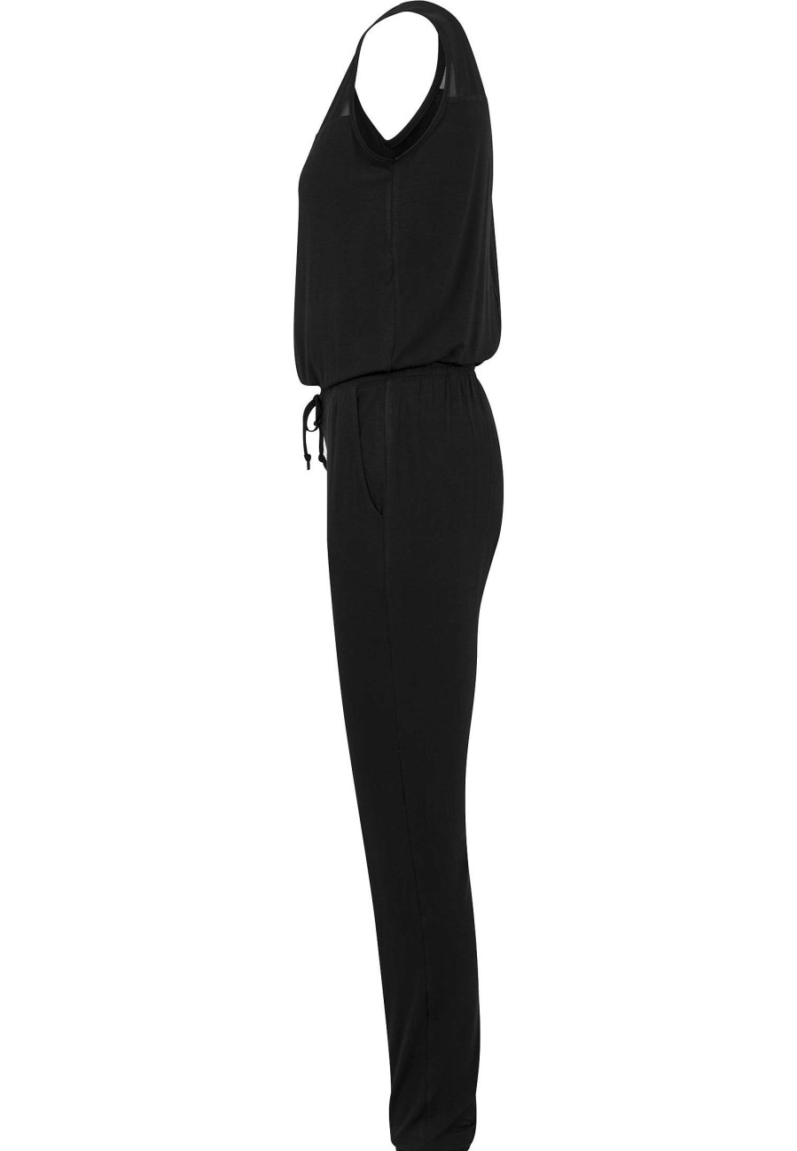 Urban Classics Ladies Tech Mesh Long Jumpsuit | Suits