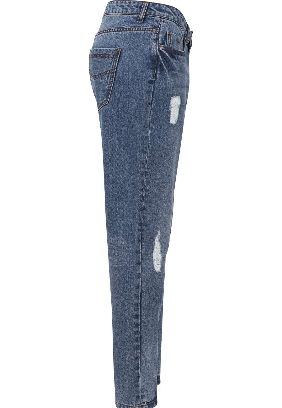 Urban Classics Ladies Boyfriend Denim Pants | Jeans