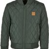 Urban Classics Boys Diamond Quilt Nylon Jacket | Jackets