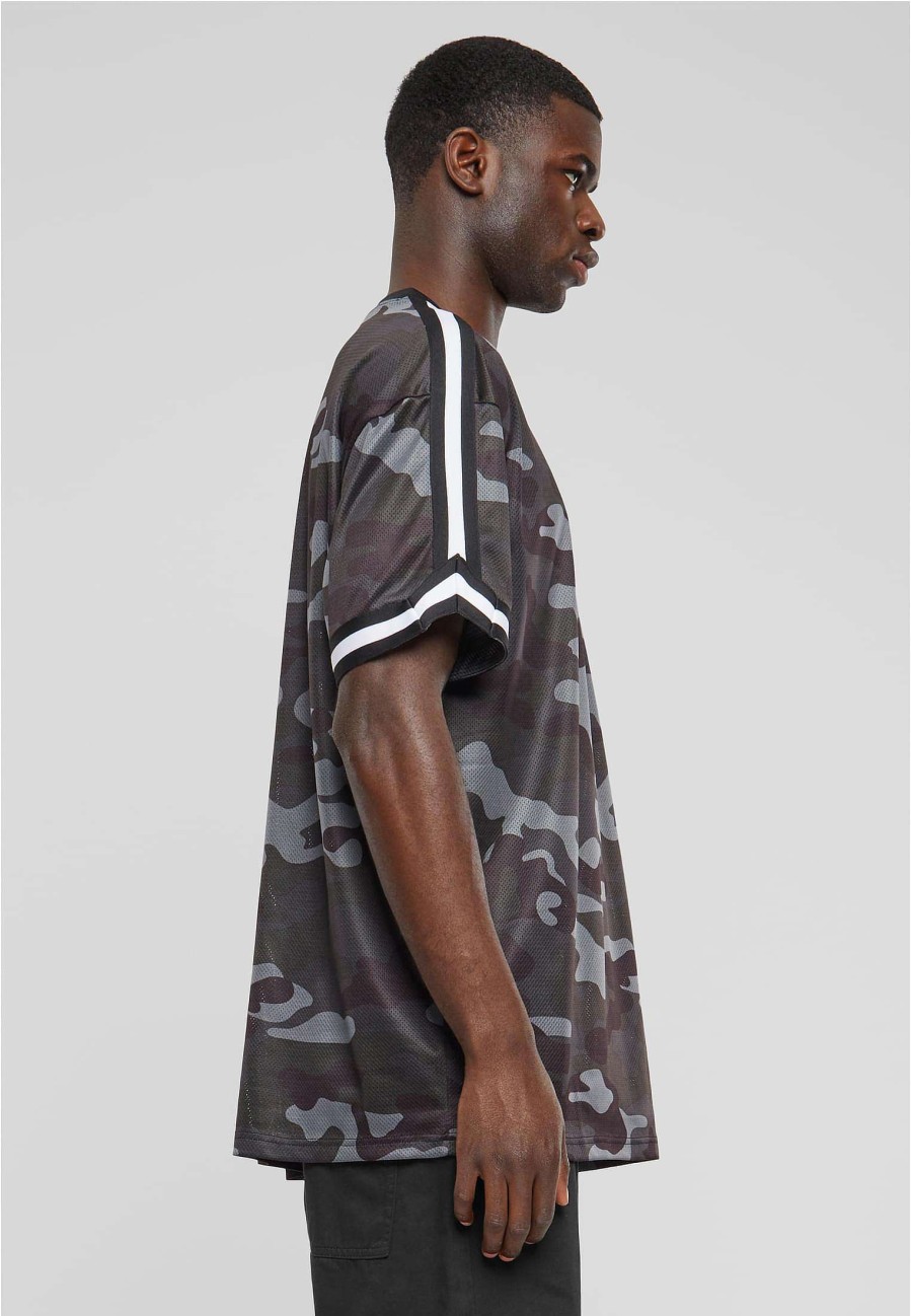 Urban Classics Oversized Mesh Aop Tee | Shirts