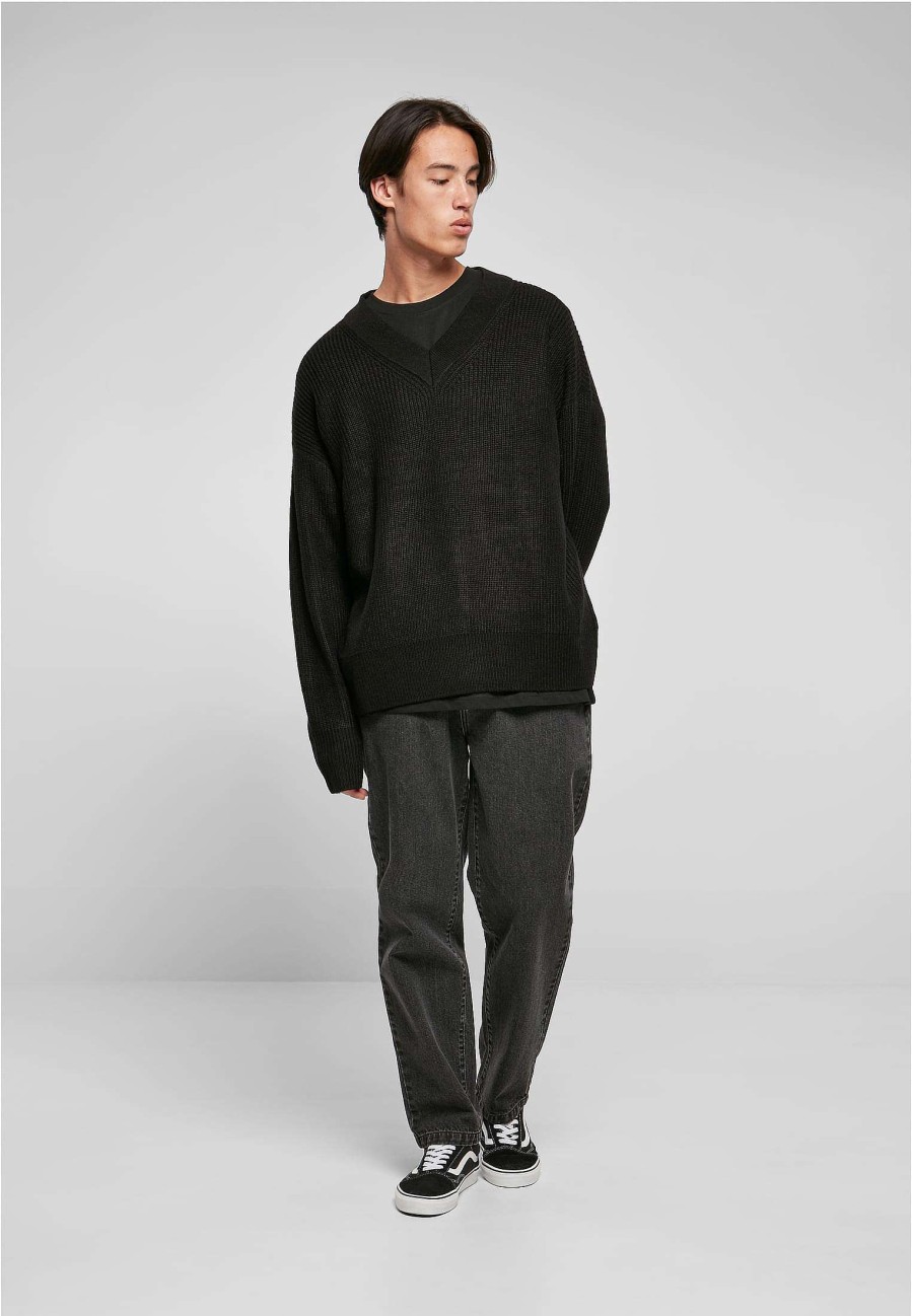 Urban Classics V-Neck Sweater | Knitwear