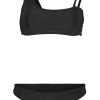 Urban Classics Ladies Recycled Asymmetric Tank Top Bikini | Swimwear