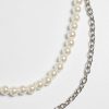 Urban Classics Pearl Layering Necklace | Jewellery