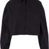 Urban Classics Ladies Cropped Oversized Blouse | Blouses