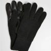 Urban Classics Synthetic Leather Knit Gloves | Gloves