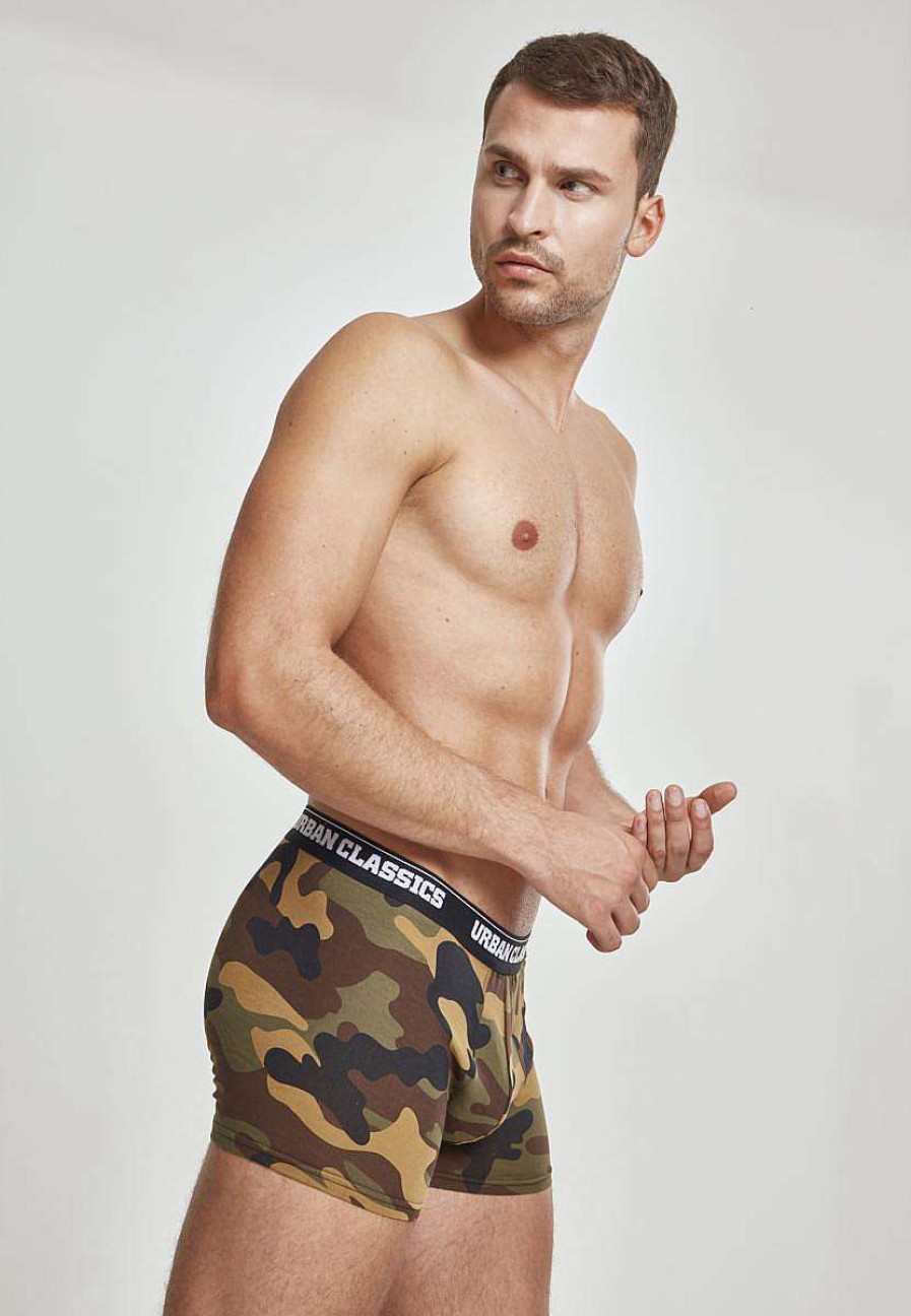 Urban Classics 2-Pack Camo Boxer Shorts | Underwear